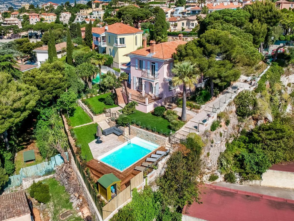 Stunning Seaview Villa. Villefranche Sur Mer 외부 사진